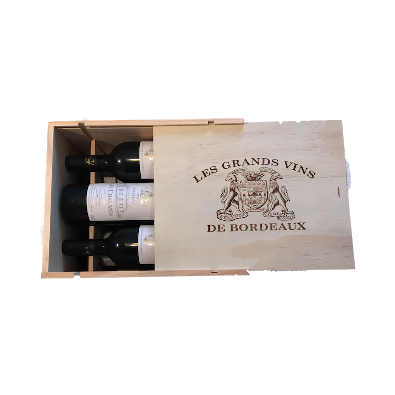 Caisse bois 6 vieilles Vignes Caisse bois 6 vieilles Vignes